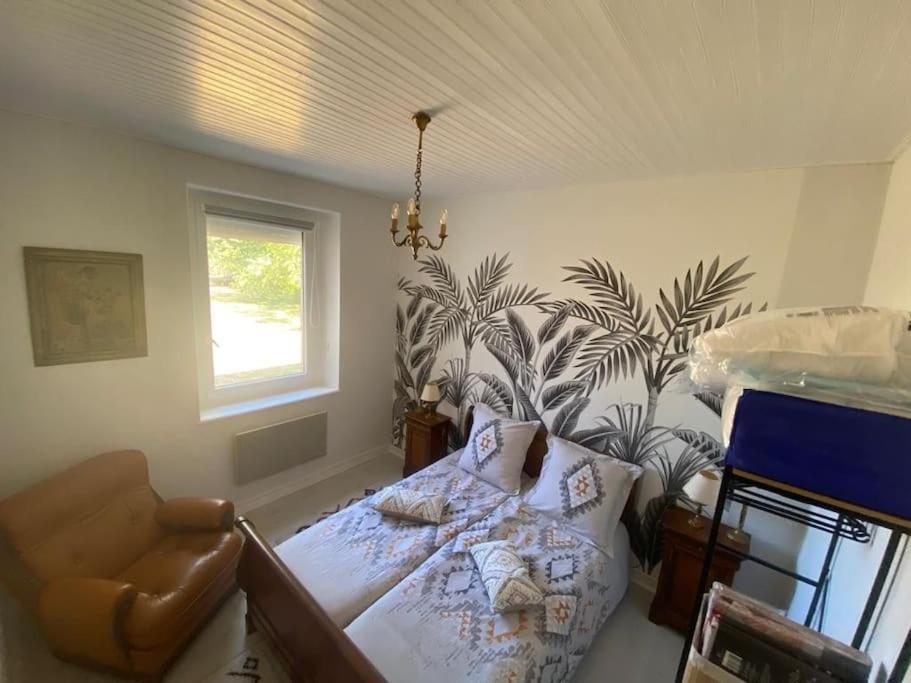 Charmant Logement Avec 2 Veranda ル・ヴィヴィエ・シュル・メール エクステリア 写真